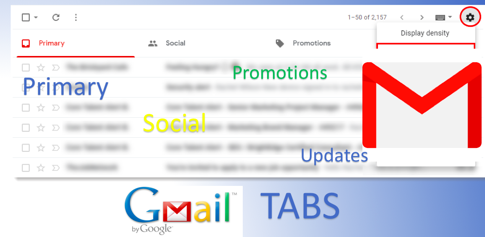 Gmail Tabs 